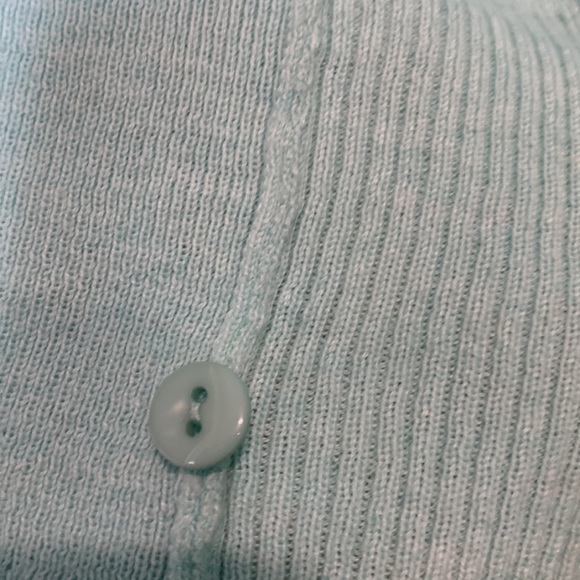 Nic + Zoe mint green wraparound cardigan - Picture 5 of 10